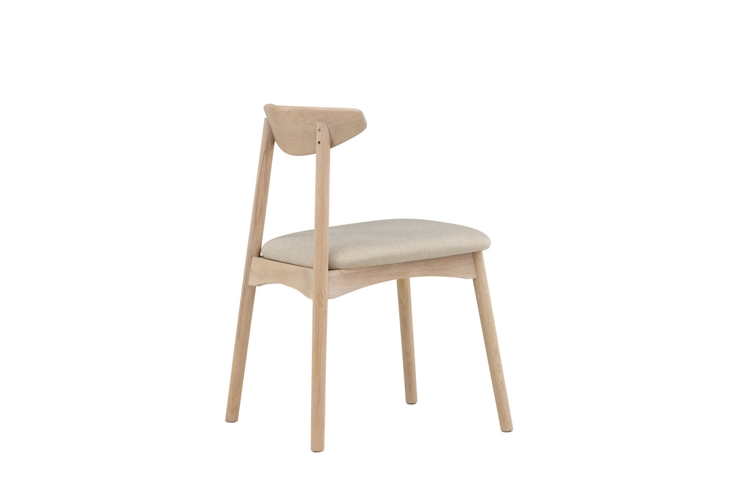 Vind Ven Dining Chair 2-pack - Whitewash /