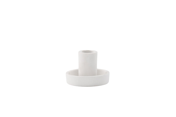 Venture Home Ceco Candlestick - White - W11*H6cm