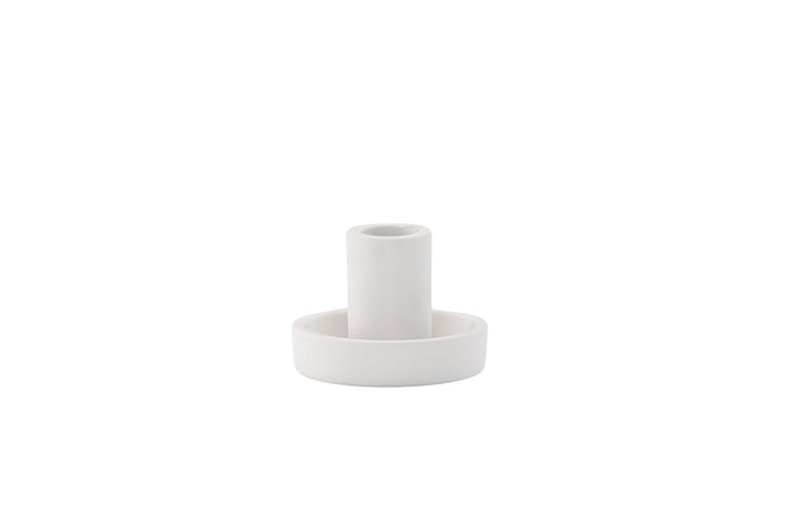 Venture Home Ceco Candlestick - White - W11*H6cm