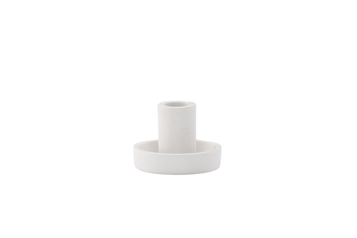 Venture Home Ceco Candlestick - White - W11*H6cm