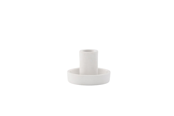 Venture Home Ceco Candlestick - White - W11*H6cm