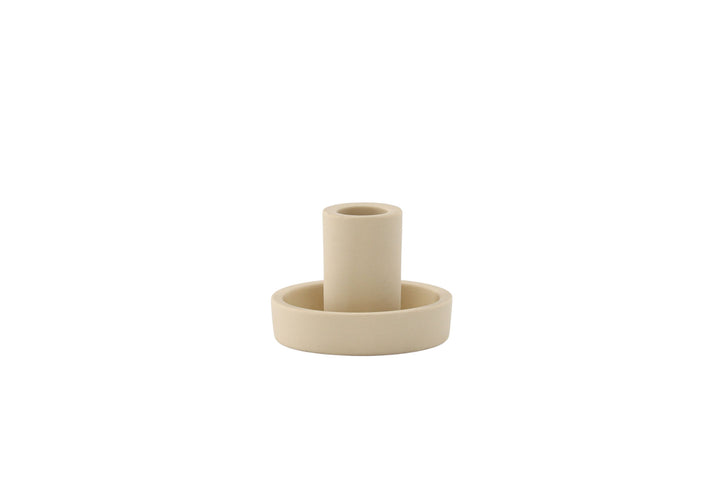Venture Home Ceco Candlestick - Beige - W11*H6cm