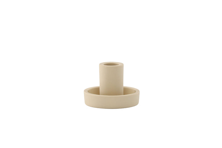 Venture Home Ceco Candlestick - Beige - W11*H6cm