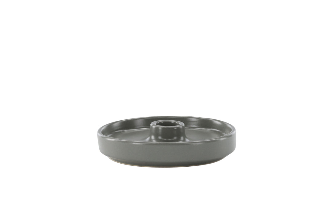 Venture Home Bette Candlestick - Grey - W13*H4cm