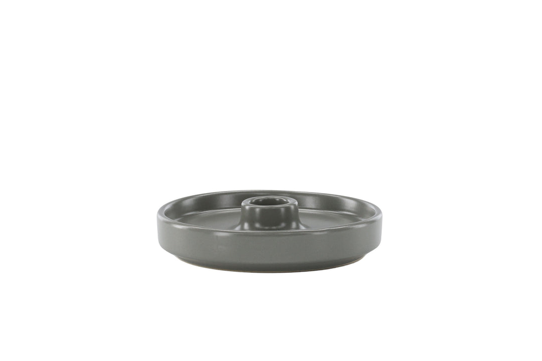 Venture Home Bette Candlestick - Grey - W13*H4cm