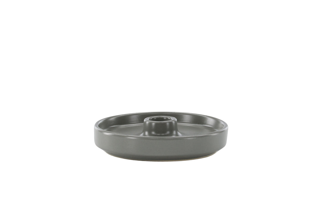Venture Home Bette Candlestick - Grey - W13*H4cm
