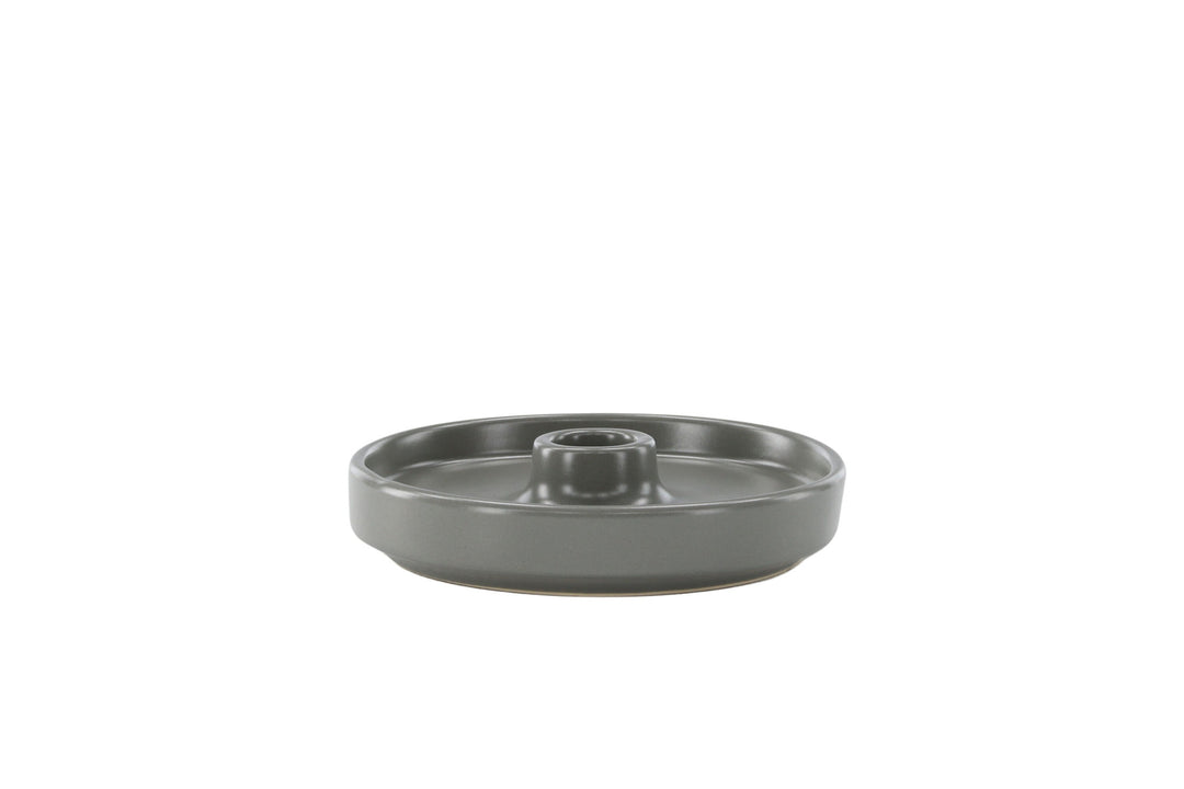 Venture Home Bette Candlestick - Grey - W13*H4cm