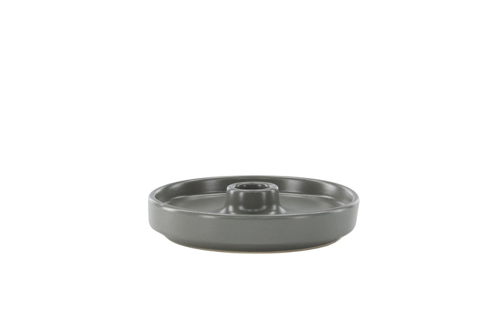 Venture Home Bette Candlestick - Grey - W13*H4cm