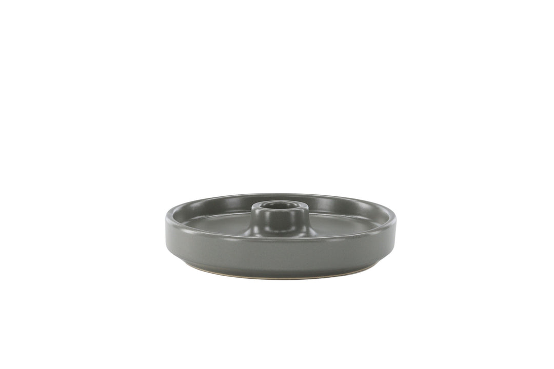 Venture Home Bette Candlestick - Grey - W13*H4cm