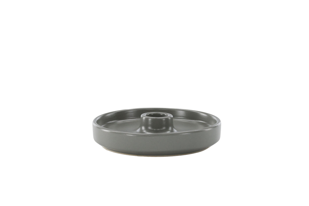 Venture Home Bette Candlestick - Grey - W13*H4cm