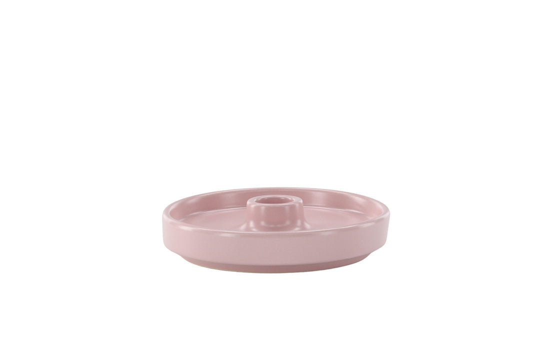 Venture Home Bette Candlestick - Light Pink - W13*H4cm