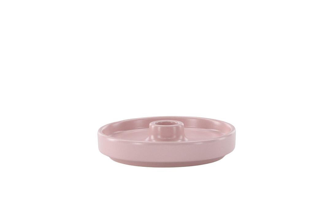Venture Home Bette Candlestick - Light Pink - W13*H4cm