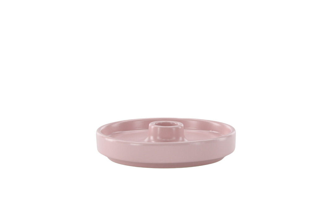 Venture Home Bette Candlestick - Light Pink - W13*H4cm