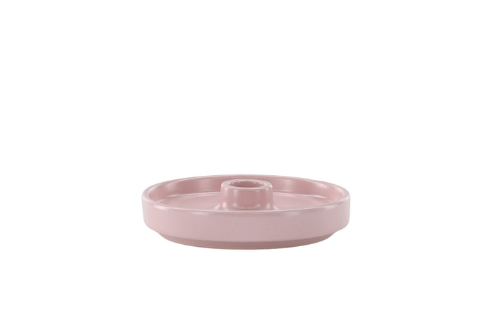 Venture Home Bette Candlestick - Light Pink - W13*H4cm