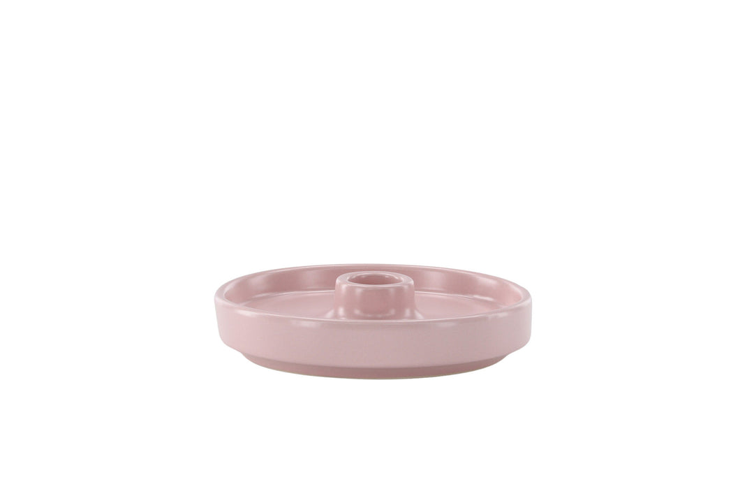 Venture Home Bette Candlestick - Light Pink - W13*H4cm