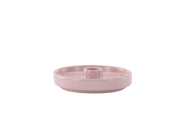 Venture Home Bette Candlestick - Light Pink - W13*H4cm