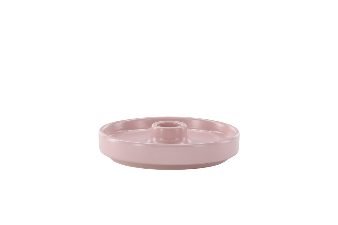 Venture Home Bette Candlestick - Light Pink - W13*H4cm
