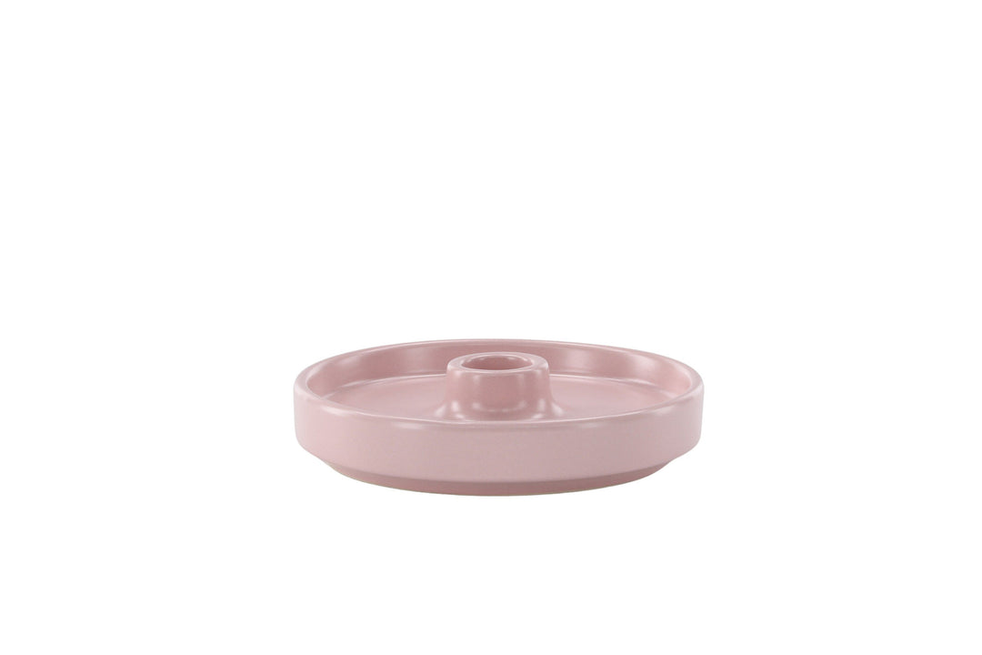 Venture Home Bette Candlestick - Light Pink - W13*H4cm