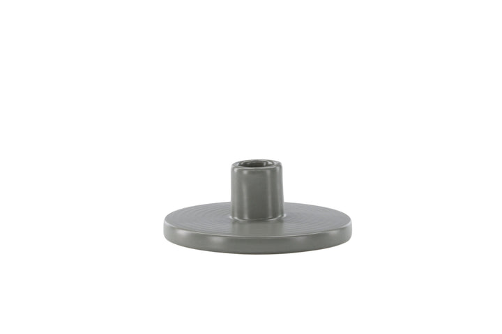 Venture Home Bette Candlestick -  Grey -  W12*H5cm