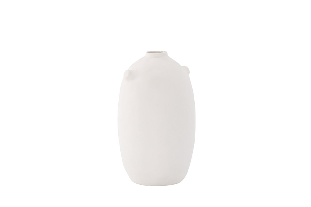Venture Home Madi Vase - Off White - 17*17*28Hcm