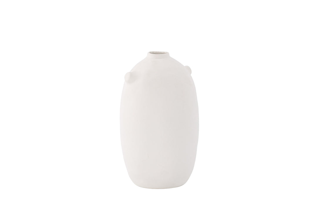Venture Home Madi Vase - Off White - 17*17*28Hcm
