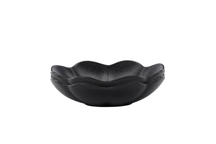 Venture Home Wabi Sabi Plate 2-pack - Matte Black - 21*5cm
