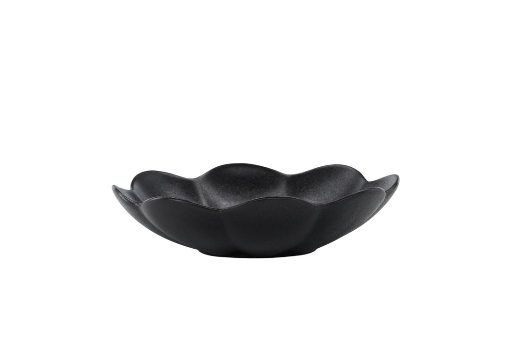 Venture Home Wabi Sabi Plate 2-pack - Matte Black - 21*5cm