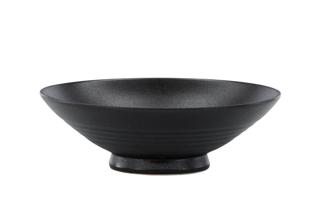 Venture Home Wabi Sabi Bowl 2-pack - Matte Black - 25*8cm