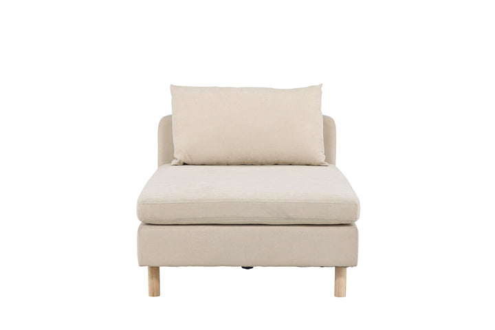 Venture Home Zero Daybed - Woodlook / Beige Fabric