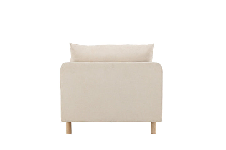 Venture Home Zero Daybed - Woodlook / Beige Fabric