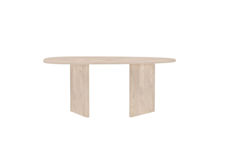 Venture Home Grönvik Oval Dining Table - Nature MDF 3D-paper