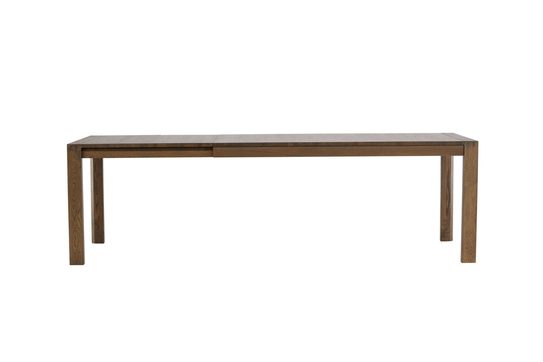 Vind Slider Extention Table - Smoked Oak - 170+40+40cm