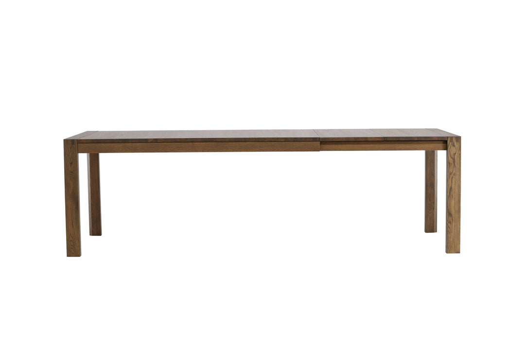 Vind Slider Extention Table - Smoked Oak - 170+40+40cm