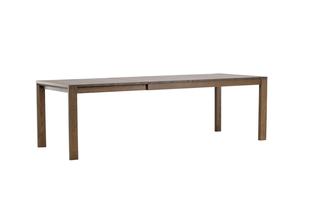 Vind Slider Extention Table - Smoked Oak - 170+40+40cm