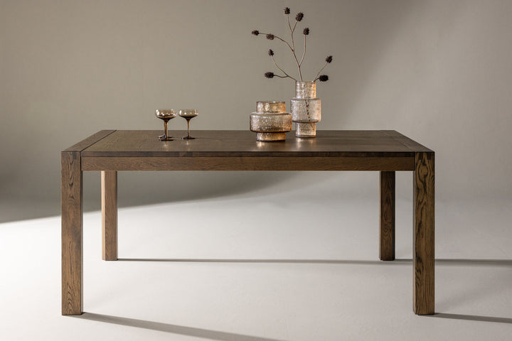 Vind Slider Extention Table - Smoked Oak - 170+40+40cm