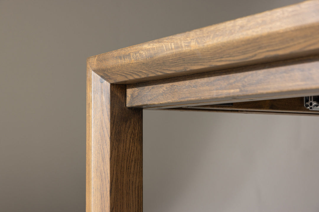 Vind Slider Extention Table - Smoked Oak - 170+40+40cm