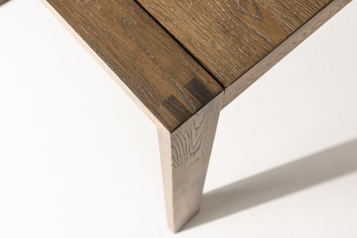 Vind Slider Extention Table - Smoked Oak - 170+40+40cm