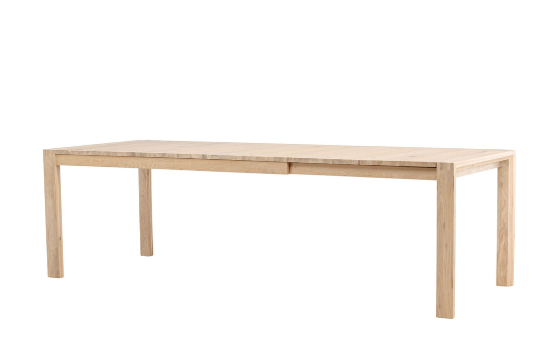 Vind Slider Extention Table - White Wash - 170+40+40cm