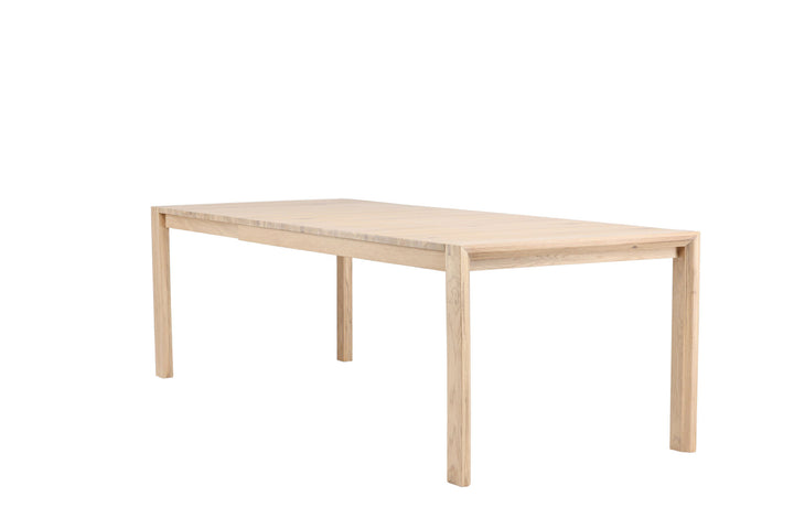 Vind Slider Extention Table - White Wash - 170+40+40cm