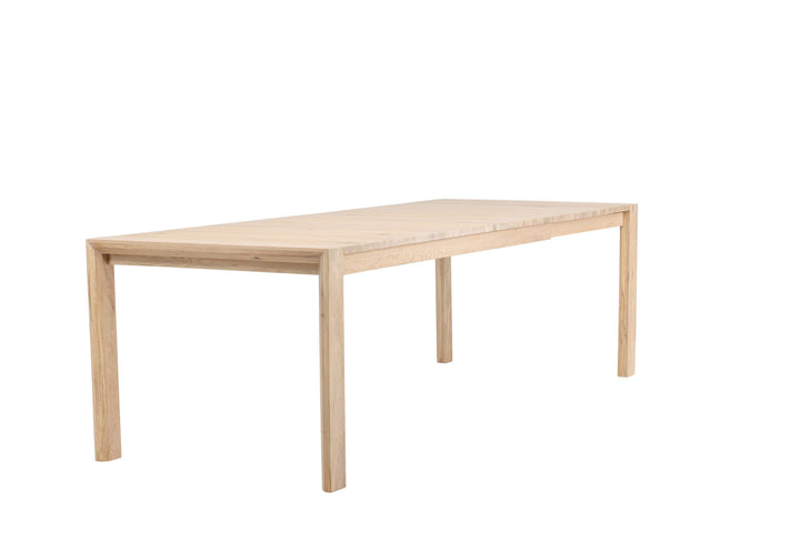 Vind Slider Extention Table - White Wash - 170+40+40cm