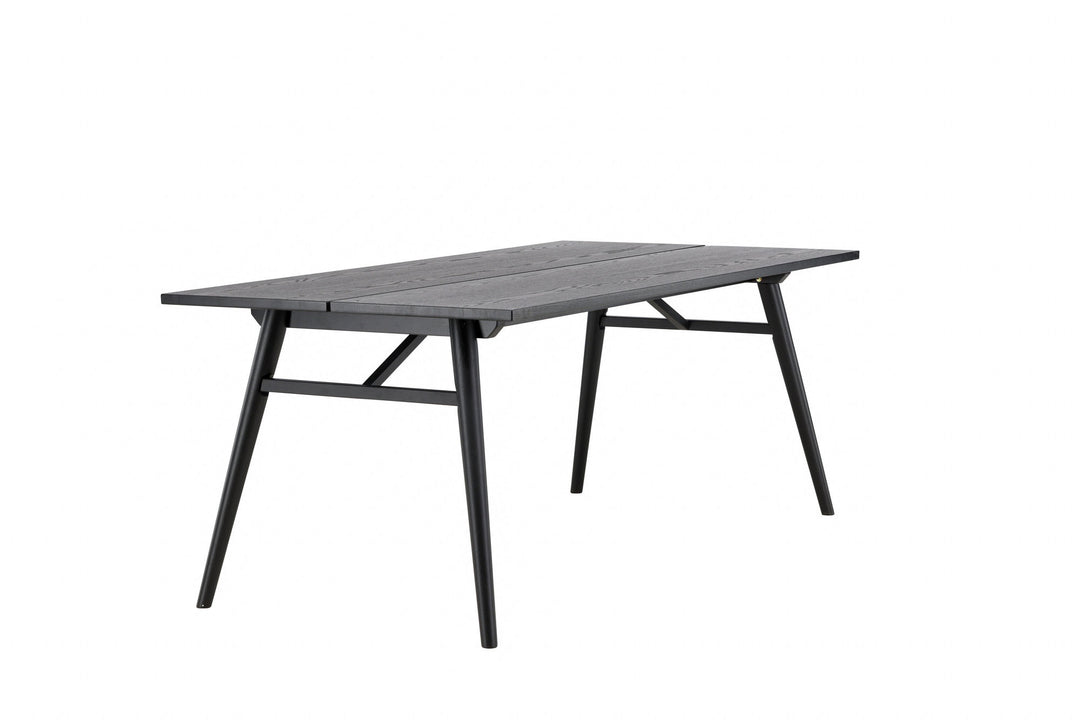 Venture Home Sleek Extentiontable Black Brushed - 190*95
