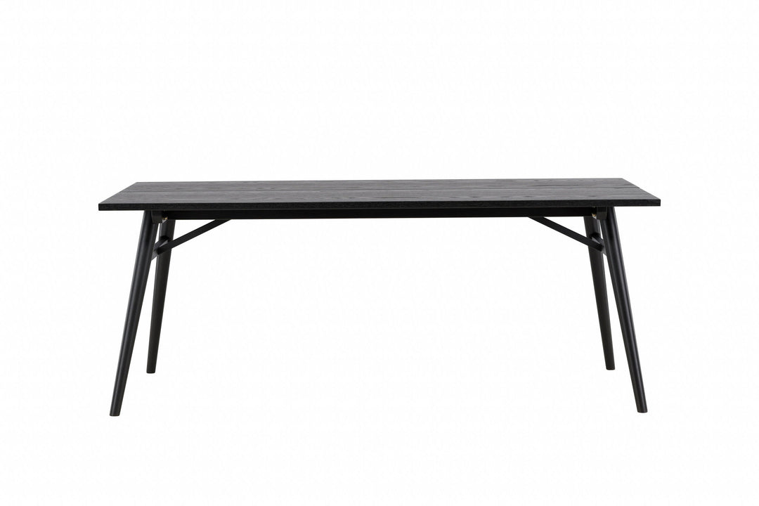 Venture Home Sleek Extentiontable Black Brushed - 190*95