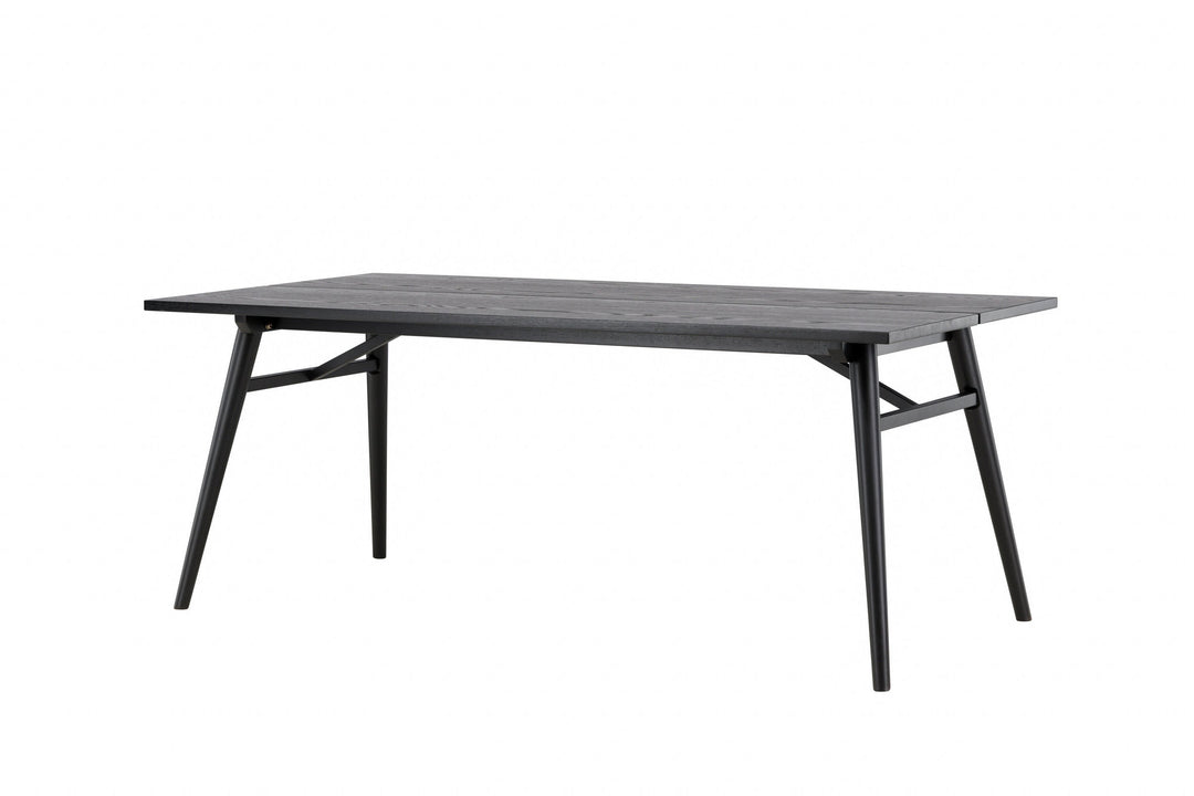 Venture Home Sleek Extentiontable Black Brushed - 190*95
