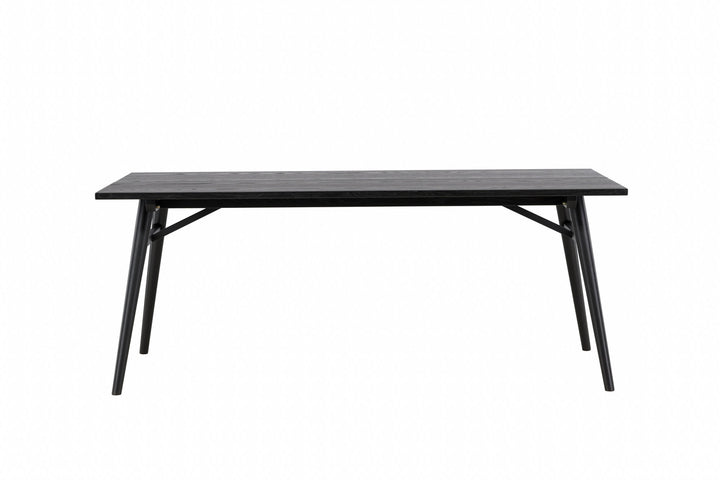 Venture Home Sleek Extentiontable Black Brushed - 190*95