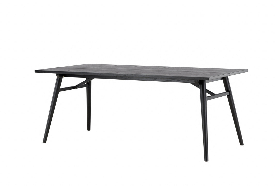 Venture Home Sleek Extentiontable Black Brushed - 190*95