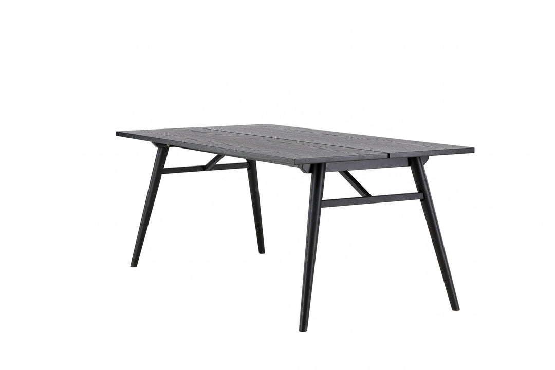 Venture Home Sleek Extentiontable Black Brushed - 190*95