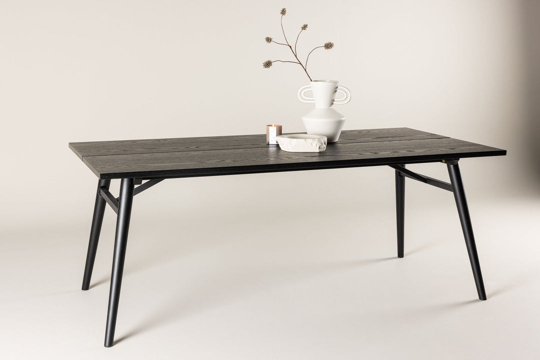 Venture Home Sleek Extentiontable Black Brushed - 190*95