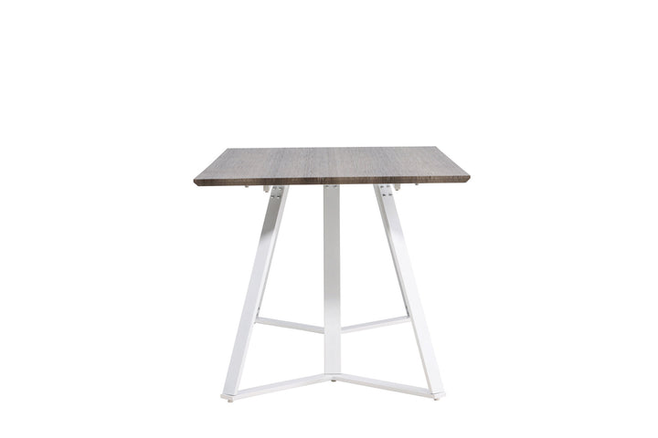 Venture Home Marina Dining Table - Grey "oak" / White Legs