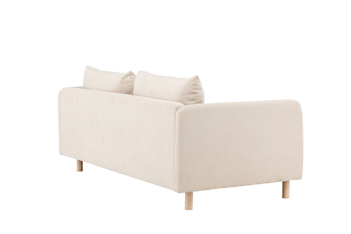 Venture Home Zero 2-seat Sofa - Woodlook / Beige Fabric