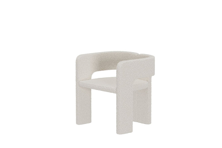 Venture Home Kristin Dining Chair - 2-pack - White Boucle